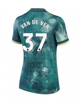 Billige Tottenham Hotspur Micky van de Ven #37 Tredjedrakt Dame 2024-25 Kortermet